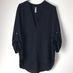 🔥Black Blouse Sz L by Lovely Day!